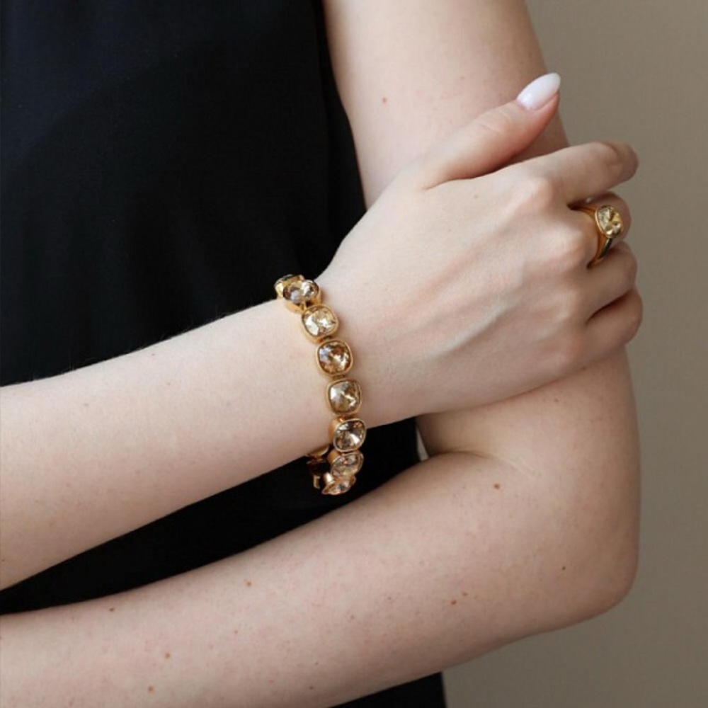 Classic ParkLane  “Fortine” Cabochon Crystal Bracelet - limited edition